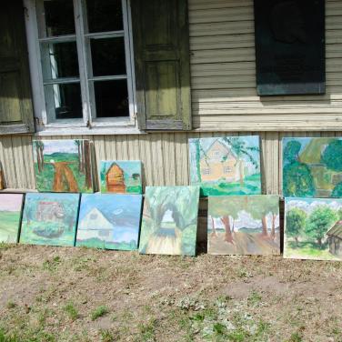 Open-air art workshop "Laisvas potėpis"